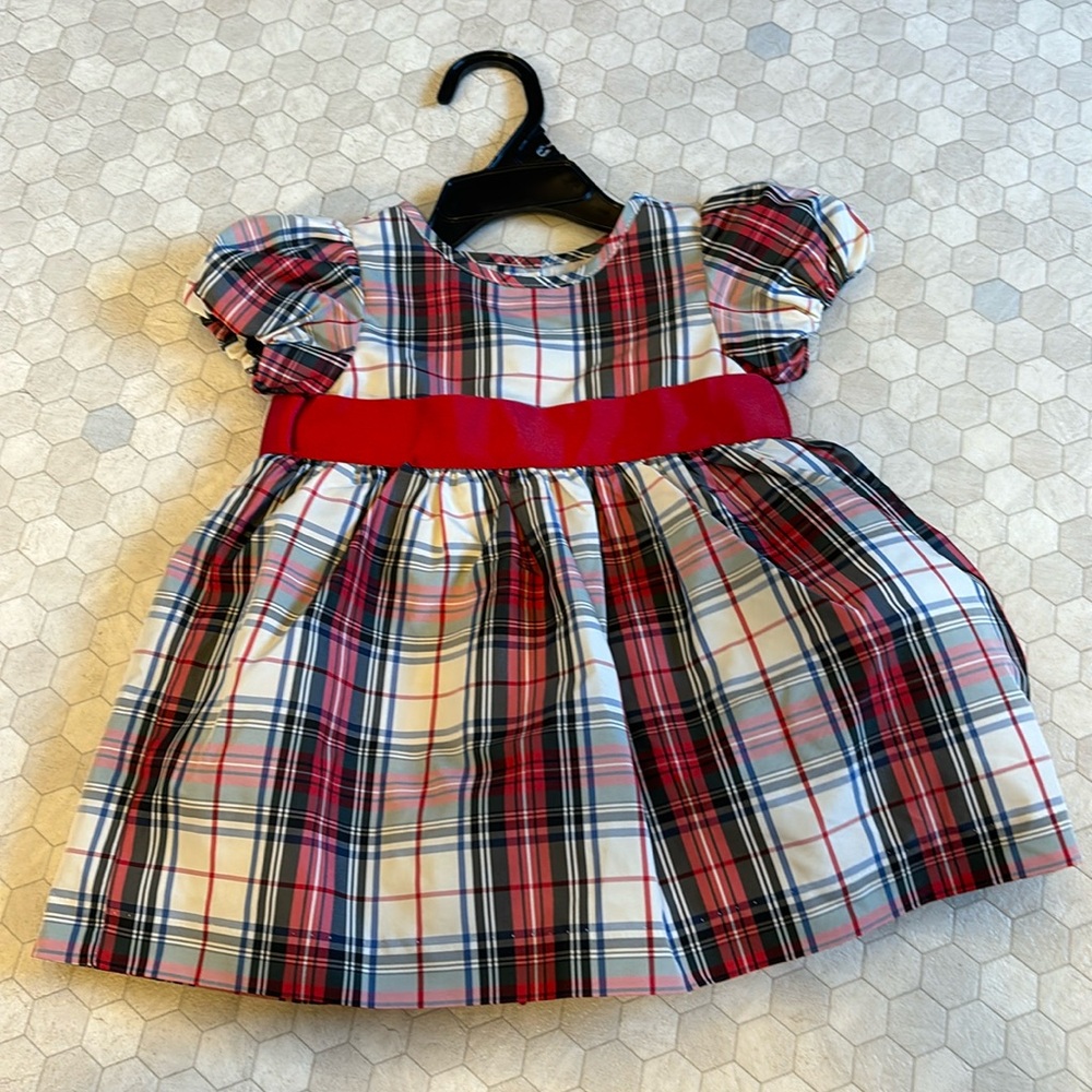 Chaps 9 month Christmas dress